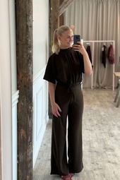 Sisters Point - Jumpsuit - Girl-ju - D. Chocolate