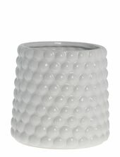 Dotsie Flower Pot Lene Bjerre White