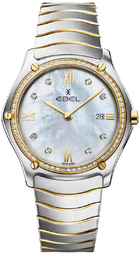 Ebel Dameur 1216656 Classic Hvid/18 Karat Guld Ø37 Mm