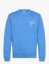 Regular Fit Left Chest Logo Sweatshirt Scotch & Soda Blue