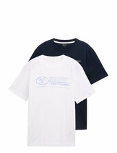 Doublepack T-shirt, Packaging Tom Tailor White