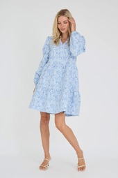 A-view - Kjole - Ida Dress - Light Blue (levering Slut Januar)