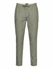 Seasonal Core - Warren Cotton-linen Twill Jogger Scotch & Soda Khaki