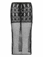 Onlflorence Crochet Skirt Only Black
