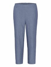 Kasakura Hw Cropped Pants Kaffe Blue