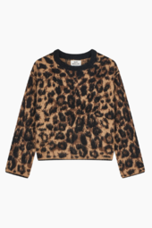 Garzati Madison Sweater - Leopard - Mads Nørgaard - Leopard M