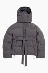Steilia Brushed Down Jacket - Grey - Holzweiler - Grå Xs