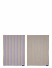 Stripes Tea Towel, 2-pack Mette Ditmer Patterned