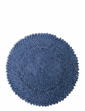 Handwoven Recyled Paper Straw Placemat Lexington Home Blue