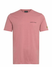 Embroidered T-shirt Lyle & Scott Pink