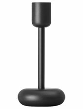 Nappula Candle Holder 183mm Iittala Black