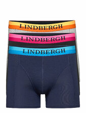 Neon Waistband Bamboo Boxers 3-pack Lindbergh Blue