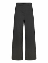 Low-waisted Loose Fit Suit Trousers Weekday Grey