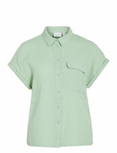 Vilania S/s Shirt Vila Green