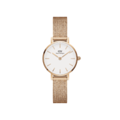 Daniel Wellington Dw Watch Petite Pressed Melrose 24mm Rose Gold