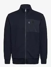 Structured Stand-up Jacket Tom Tailor Navy