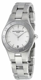 Baume & Mercier Dameur Moa10070 Linea Sølvfarvet/stål Ø32 Mm