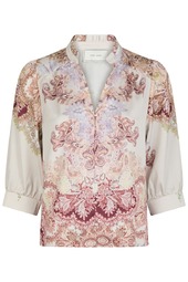 Neo Noir - Bluse - Roselle Artist Paisley Blouse - Ivory