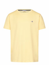 Shield Ss T-shirt Gant Yellow