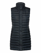 Light Down Long Vest Gant Navy