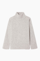 Vitow Jumper - Light Grey Melange - American Vintage - Grå M/l