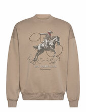 Anf Mens Sweatshirts Abercrombie & Fitch Beige