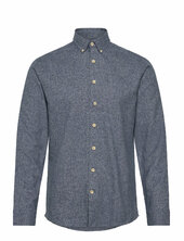 Business Casual Shirt In Twill Lindbergh Blue