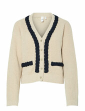 Yasarina Ls Knit Cardigan S. Yas Cream