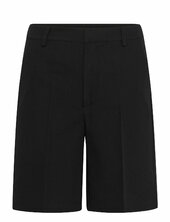 Kasakura Zipper Shorts Kaffe Black