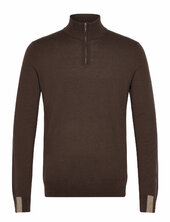 Mmgadam Soft Zip Turtle Neck Knit Mos Mosh Gallery Brown