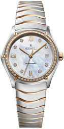 Ebel Dameur 1216526 Classic Hvid/18 Karat Rosa Guld Ø29 Mm
