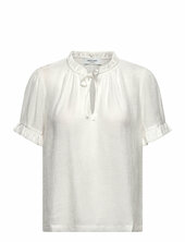 Rwroa Ss Regular Blouse Rosemunde White