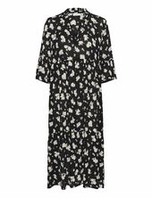 Kaamber Long Layer Dress Printed Kaffe Black