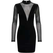 Korte Kjoler Only  Onlsmooth L/s Mesh Mix Short Dress Jrs 15360667