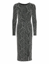 Vmkanz Sibe Ls Calf Dress Jrs Vero Moda Black