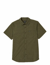 Charter Print S/s Wvn Brixton Khaki