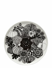 Siirtolapuutarha Plate 20cm Marimekko Home Black