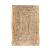 Bombay Tæppe - Flettet Jute - 135x65 Cm - Natur - House Nordic