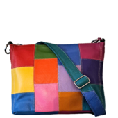 BemÆrk: Kollektionsprøve. Style Quebec I Smuk Multifarve. Superfed Og Flot Shopper Til Skulder Og Crossbody