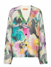 Sgreba, 2047 Printed Fluffy Rib Stine Goya Cream
