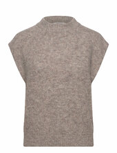 Patrisia Knit Vest A-view Brown