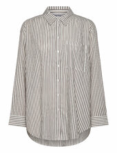Srveronica Striped Shirt Soft Rebels Black