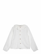 Cheesecloth Cotton Blouse Mango White