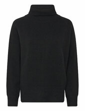 Sweater With High Neck - Comfy Knit Coster Copenhagen Black