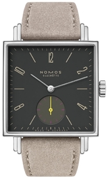 Nomos Glashütte Dameur N-440 Tetra Grå/læder 29.5x29.5 Mm