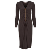 Lange Kjoler Michael Michael Kors Zip Ls Cf Ruch Midi Drs