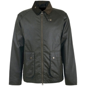 Frakker Barbour  Bedale Short Wax Jacket - Olive