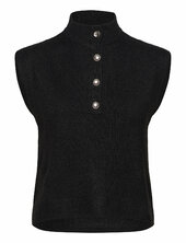Crjangle Knit Slipover Cream Black
