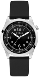 Guess Herreur Gw0494g1 Max Sort/gummi Ø42 Mm