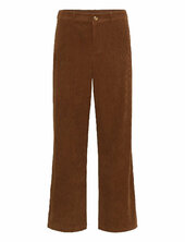 Crkanna Corduroy Pant Cream Brown